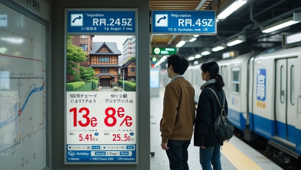 周辺エリアとの家賃比較と交通アクセス